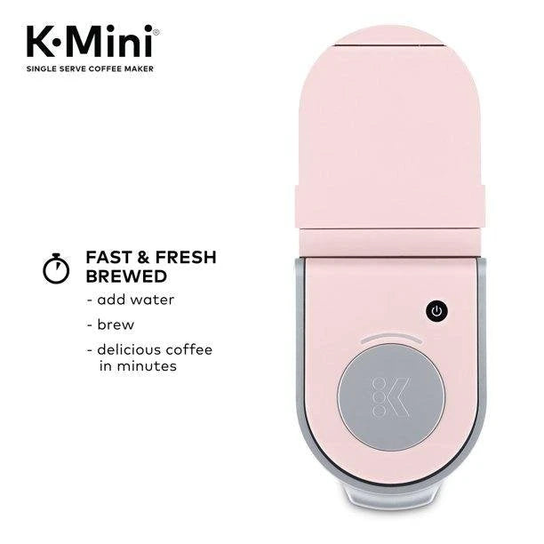Keurig - K-Mini Single Serve K-Cup Pod Coffee Maker - Dusty Rose