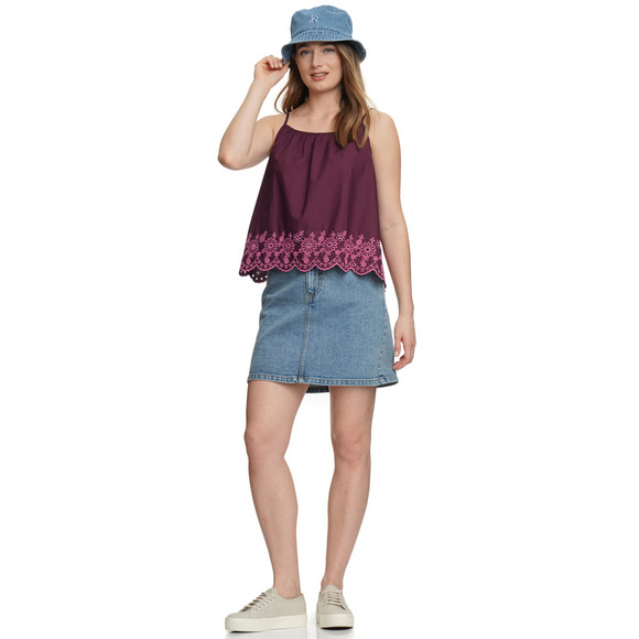 Jonas Nielsen Damen Top mit Stickerei