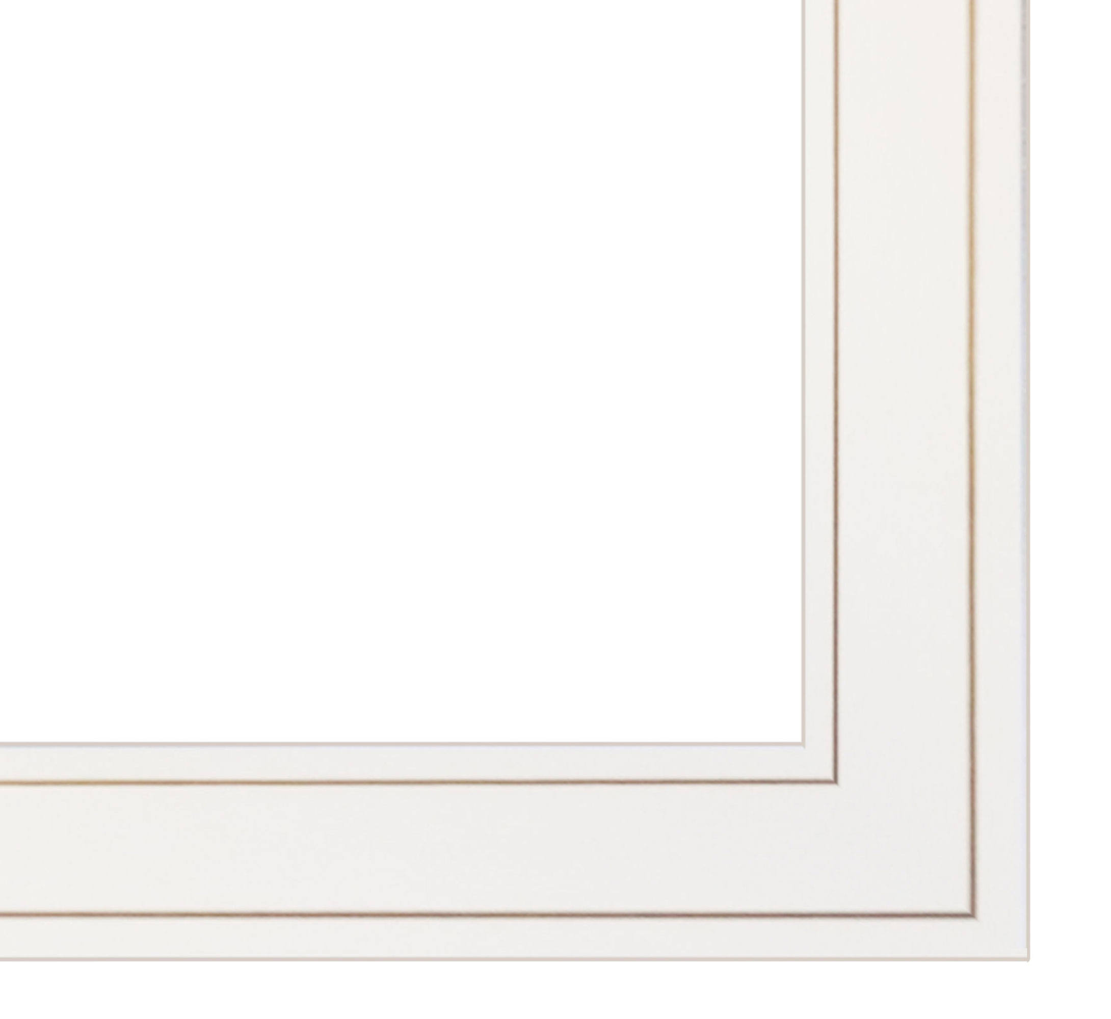 Home Is -by Lauren Rader Ready to Hang Framed Print White Wood Frame Multi-Color