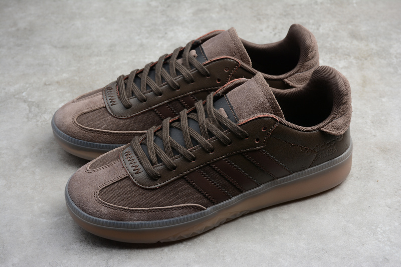 Adidas Samba Rm Shoes Simple Brown/Simple Brown/Grey Four D98160