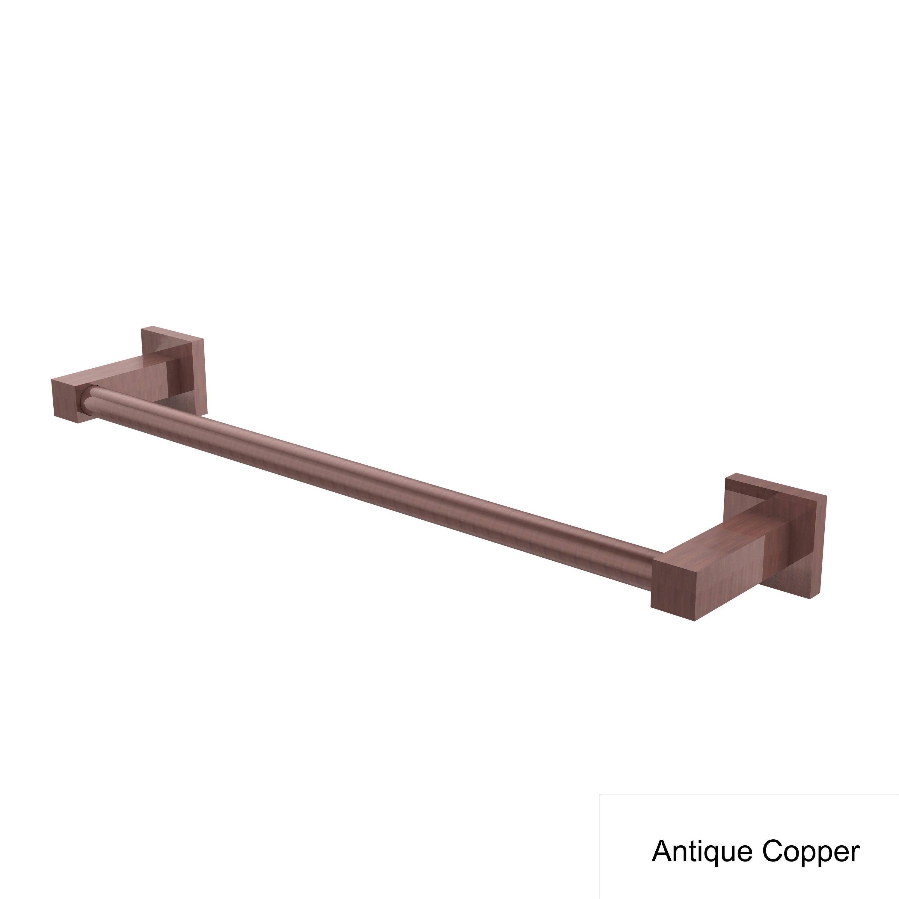 Allied Brass Montero Collection Contemporary 24 inch Towel Bar Antique Copper