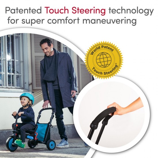 STR3, 6-in-1 Folding Stroller Tricycle, 10M+
