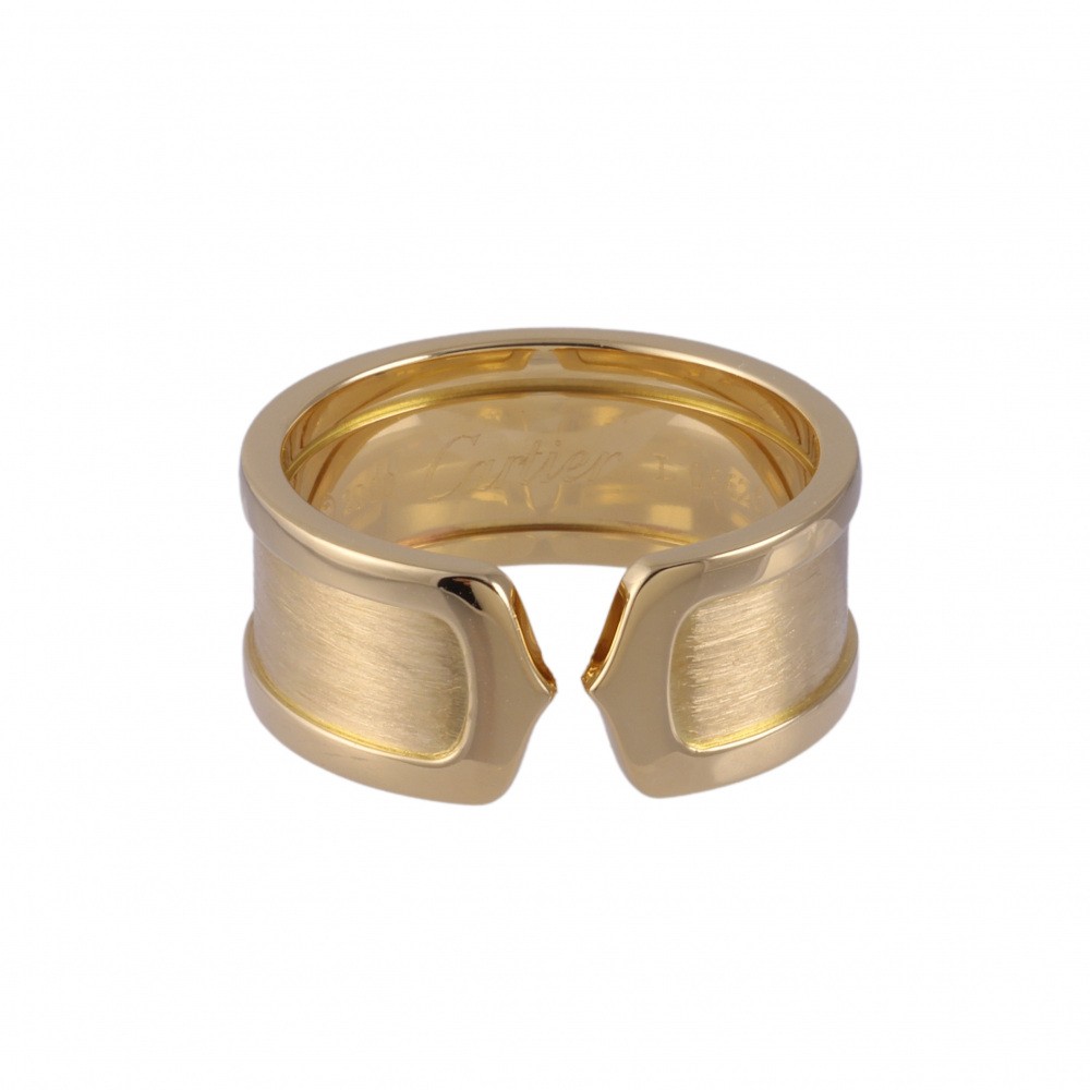 Cartier 2C Lm Ring 18K Yellow Gold