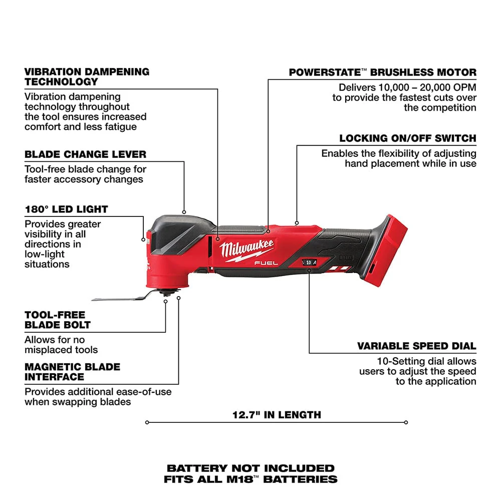 2026 Milwaukee M18 FUEL™ Oscillating Multi-Tool