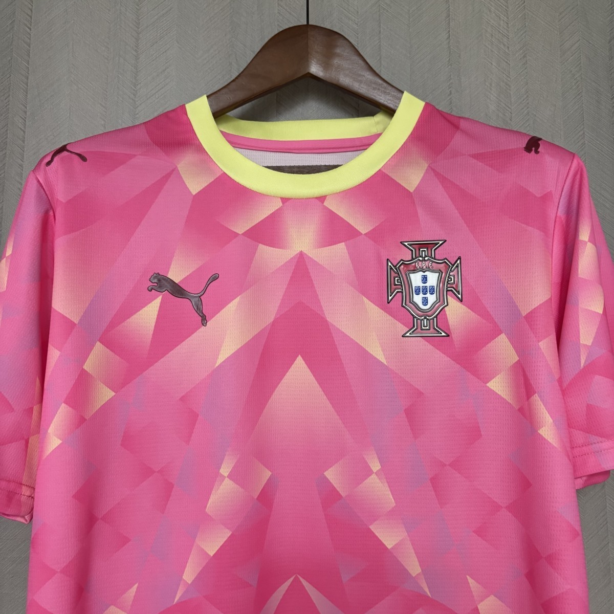 2026 Portugal Pink Jersey S-XXL Fan Version 3