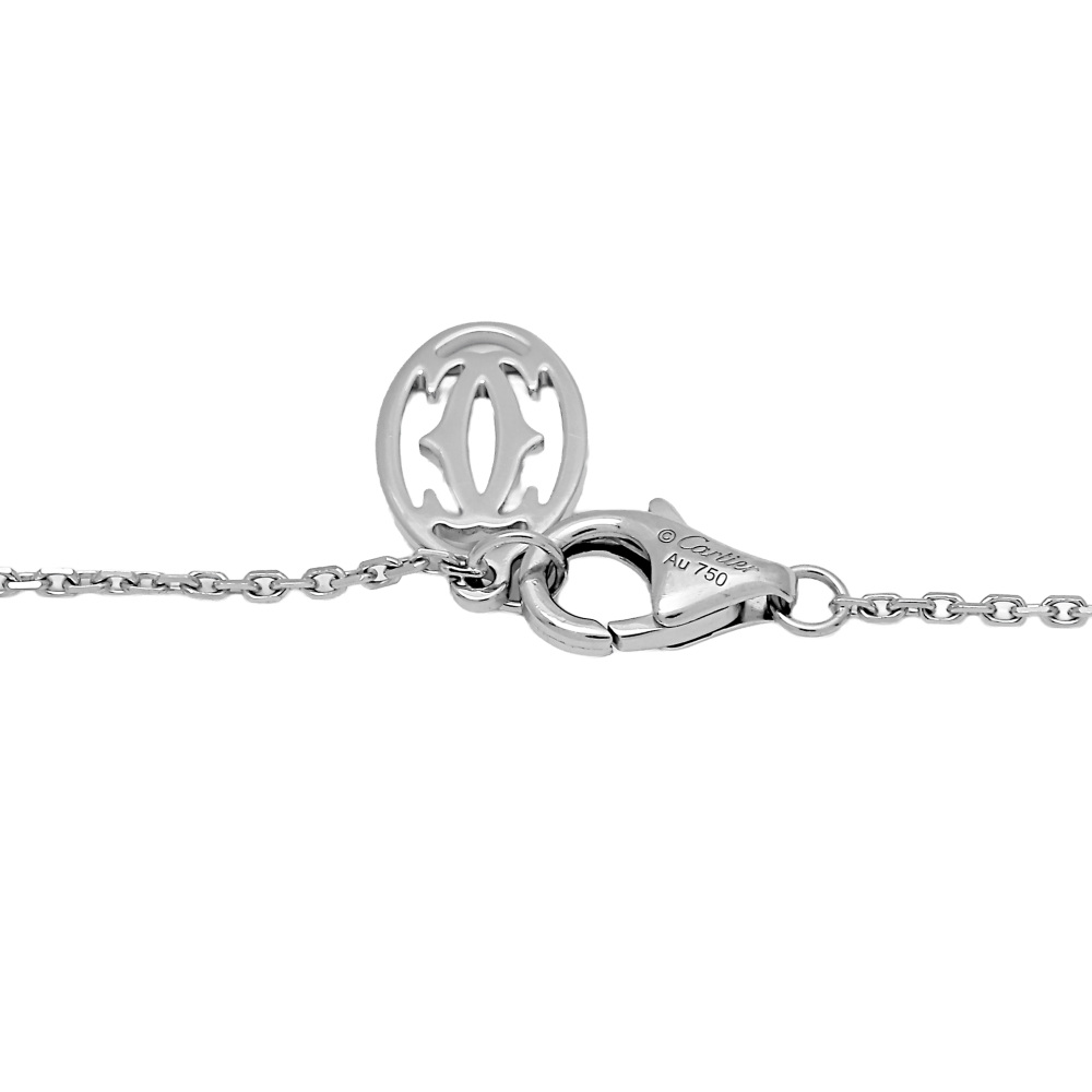 Cartier C Do Necklace 18K White Gold Diamond N7405500