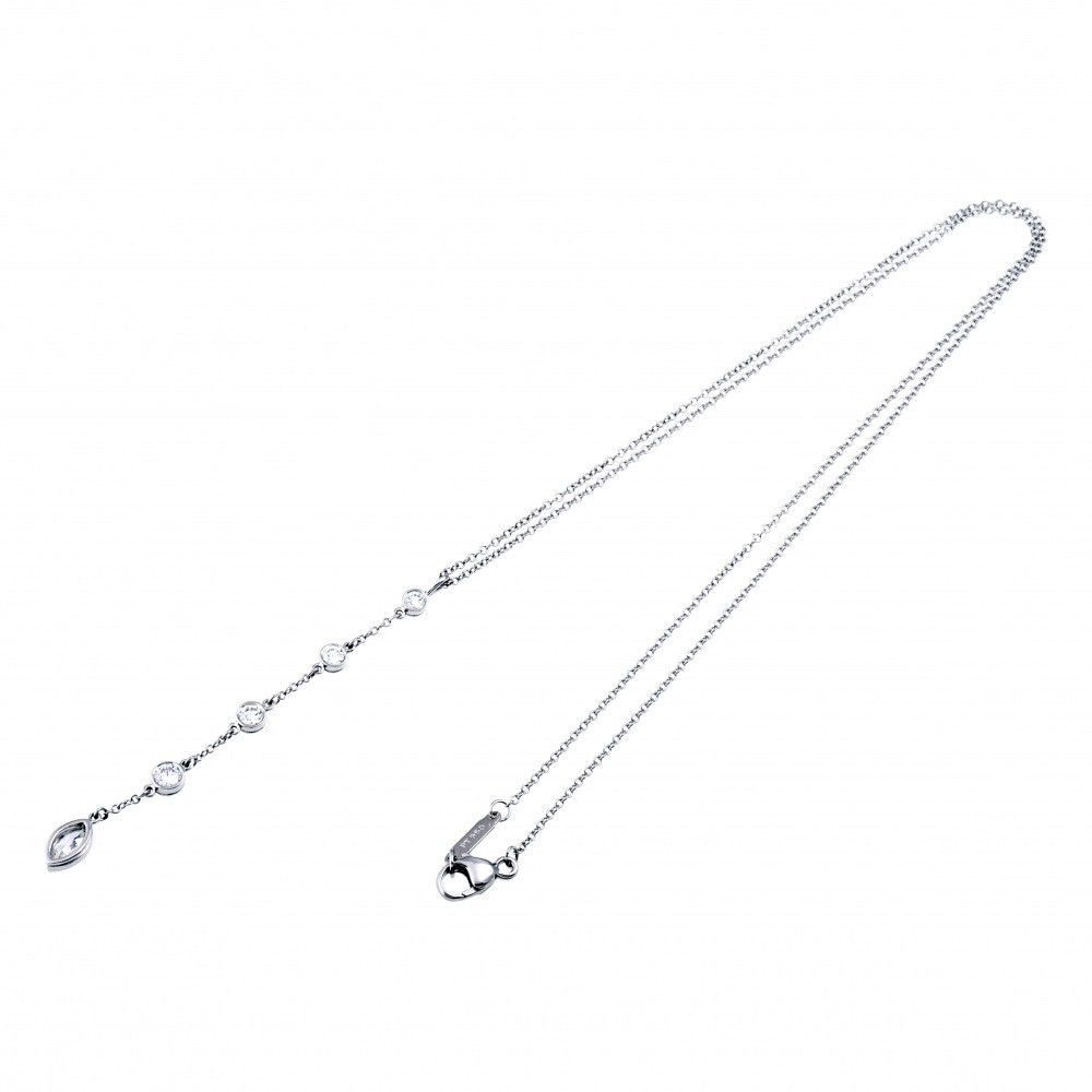 Tiffany & Co. By the Yard Necklace Platinum Diamond