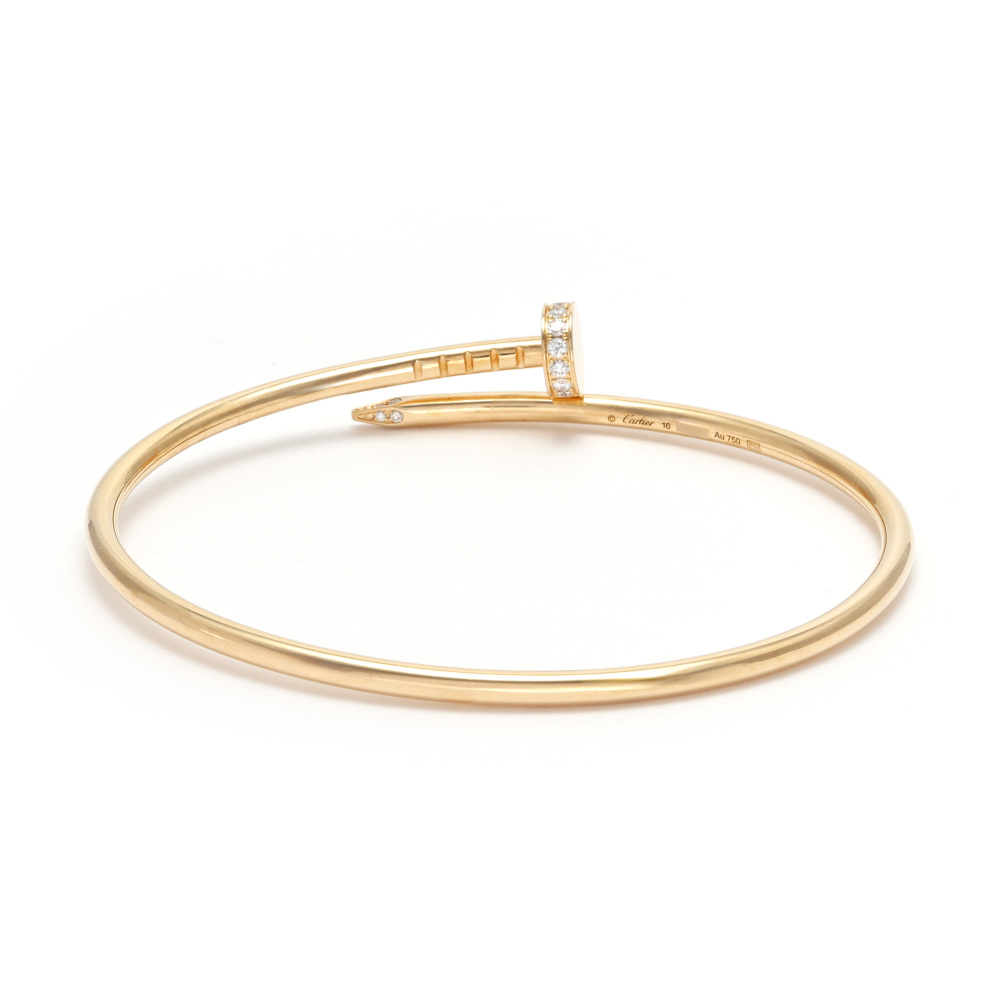 Cartier Juste un Clou Sm Bracelet 18K Yellow Gold Diamond B6066100