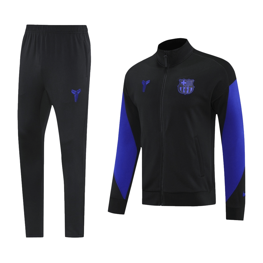 Barcelona Jacket Tracksuit 2025/26 Black&Purple