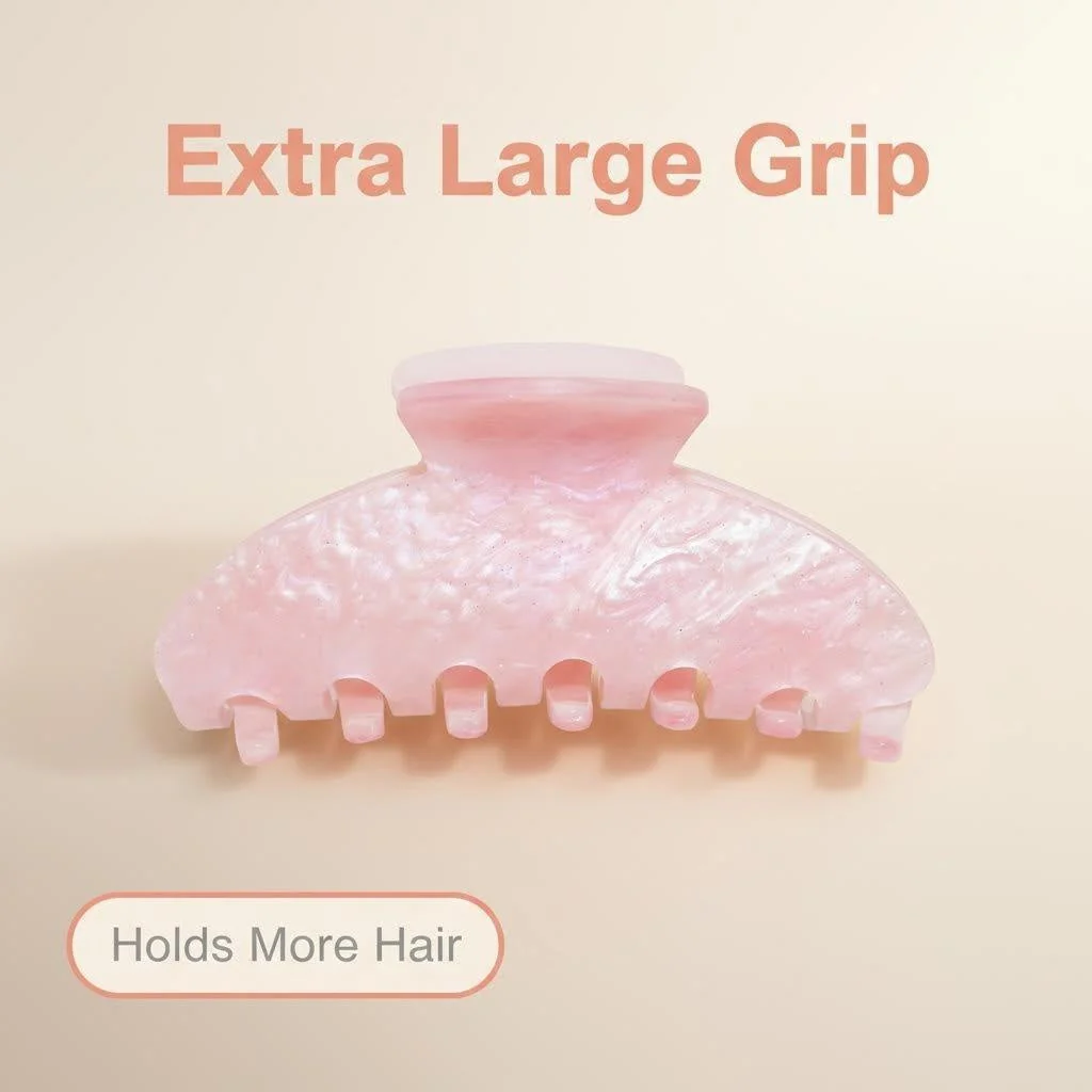 Extra Large Hair Claw Clip | Secure Hold StylingClistos