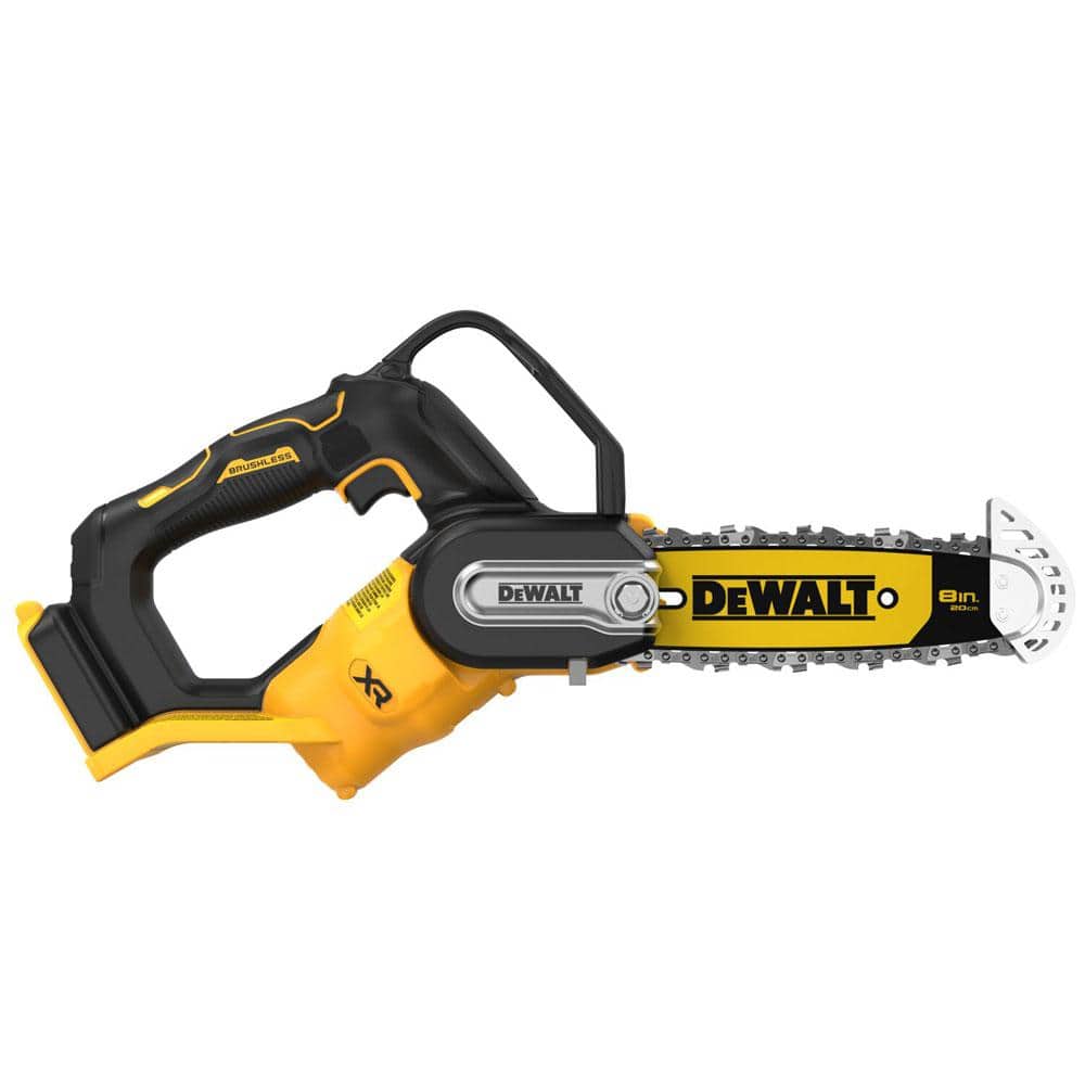 DEWALT 8 in. 20-Volt Pruning Electric Battery Chainsaw DCCS623B