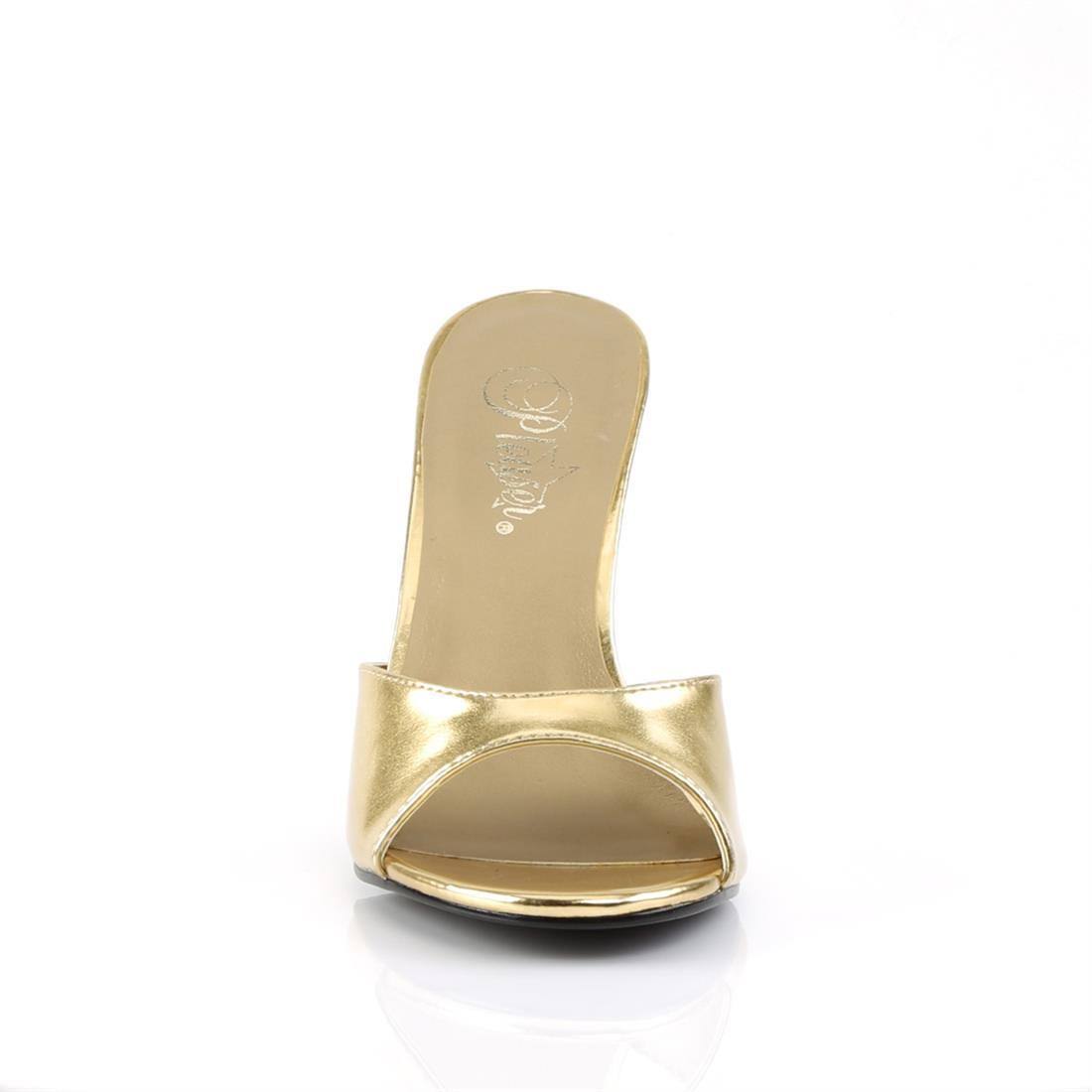 Pleaser CLASSIQUE-01, 4x22 Heel Slide - Nude 9