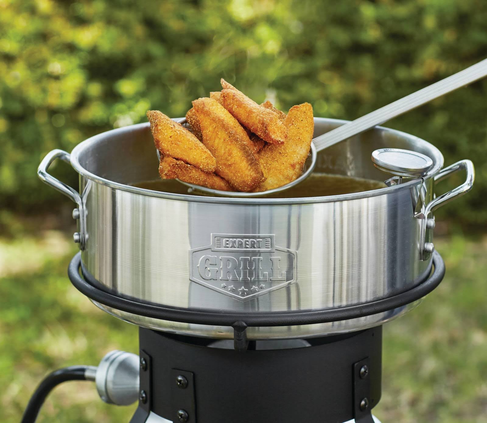 Expert Grill 10 Quart Aluminum Propane GAS Fish Fryer