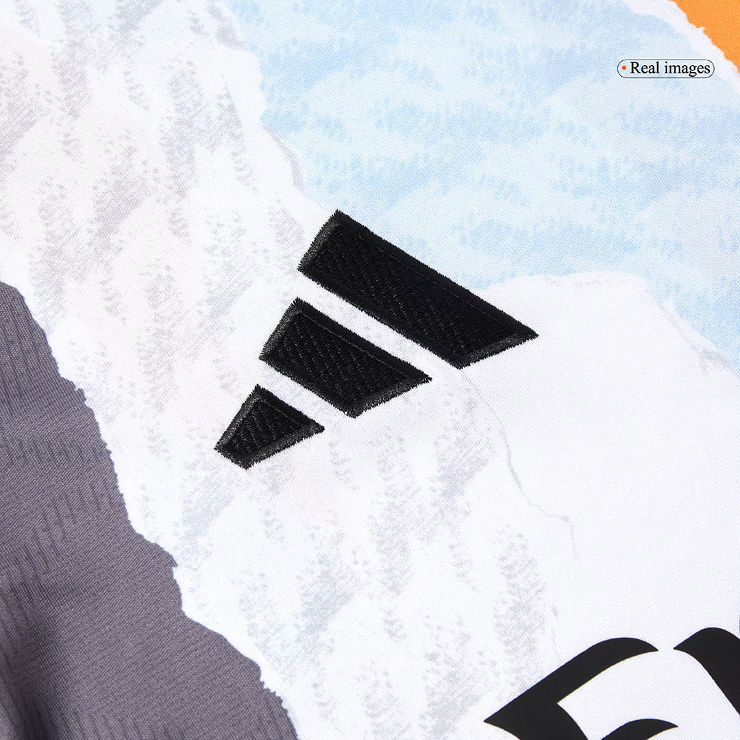 Real Madrid Pre-Match Soccer Jersey White
