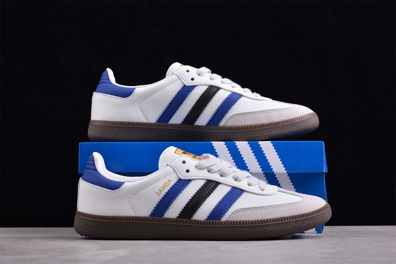 Adidas Samba Og W White/Grey/Blue/Black ID1382
