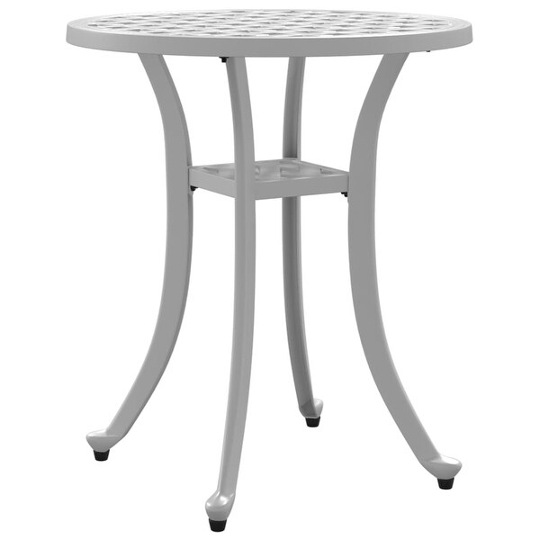 vidaXL Patio Table White ?18.9
