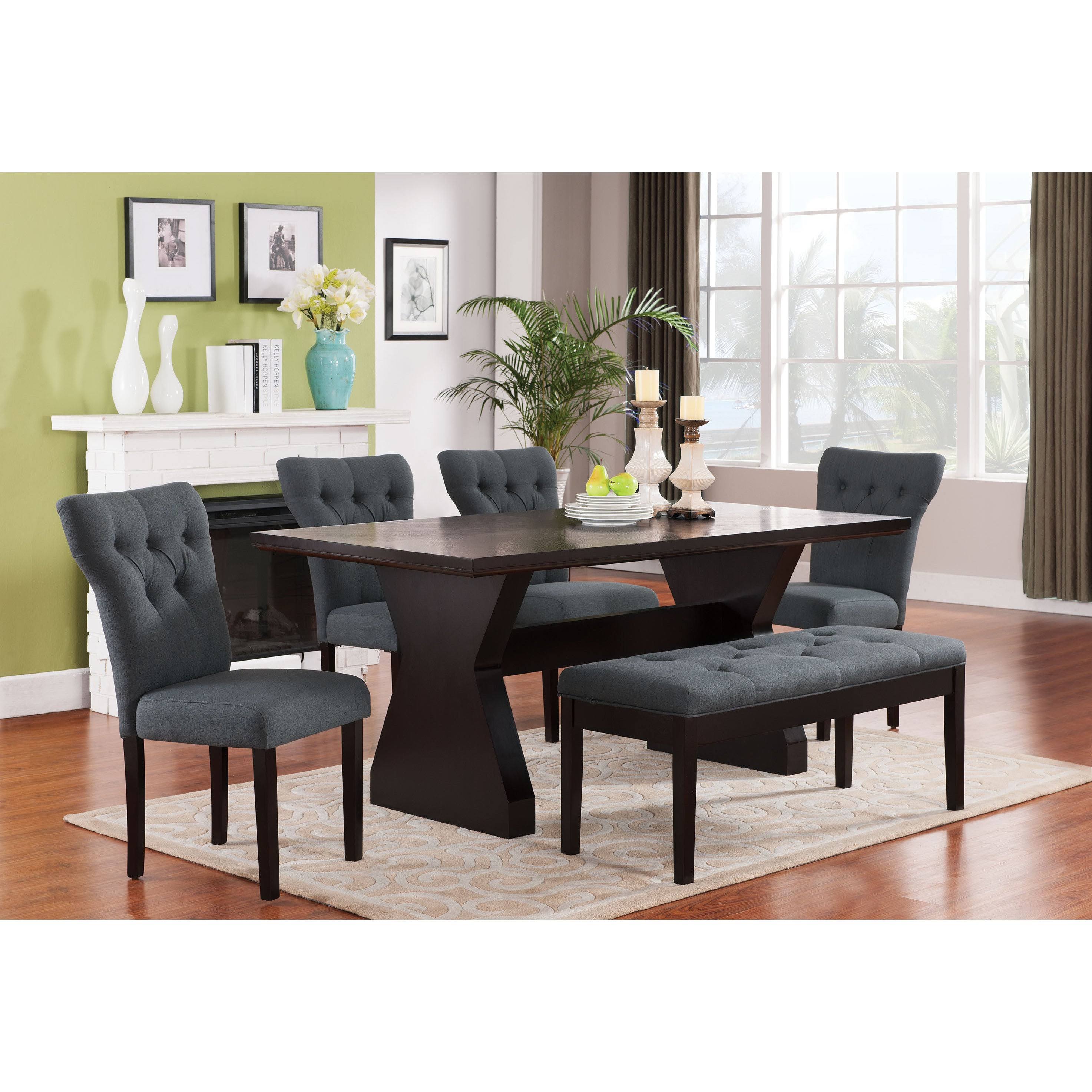 Acme Furniture Effie Espresso Side Chair, Brown - 2 count