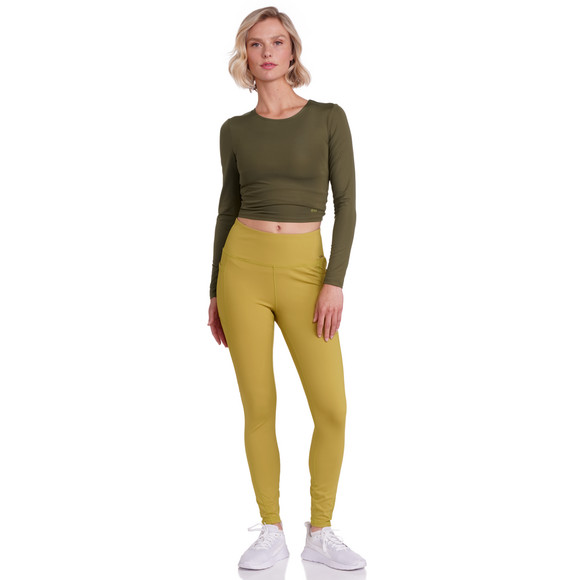 Gina Sports Damen Sport-Langarmshirt unifarben