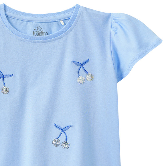 Topolino Mädchen T-Shirt mit Kirsch-Motiven