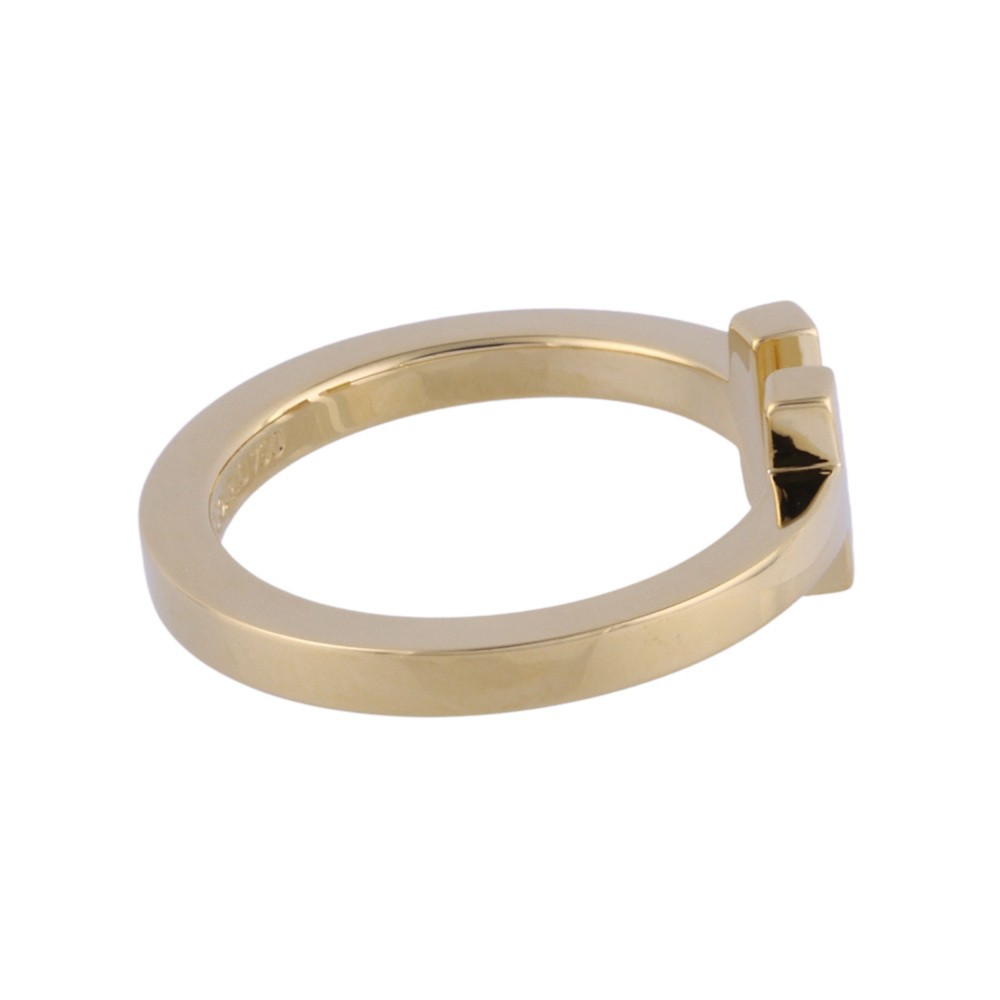 Tiffany & Co. Tiffany T Square Ring 18K Yellow Gold 60147245
