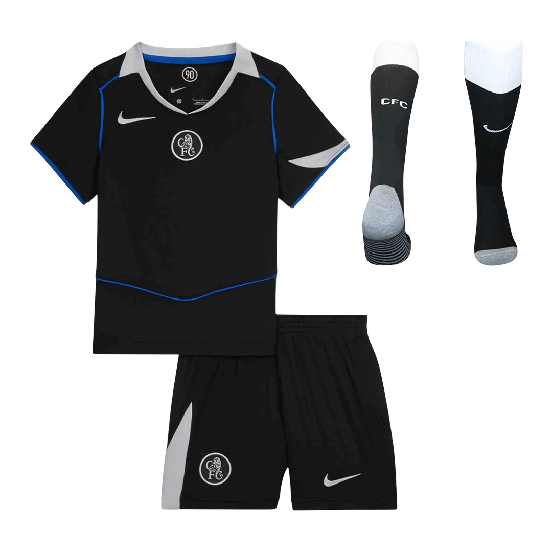 Chelsea Third Away Kids Soccer Jerseys Full Kit 2025/26