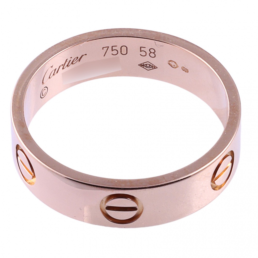 Cartier Love Ring 18K Rose Gold