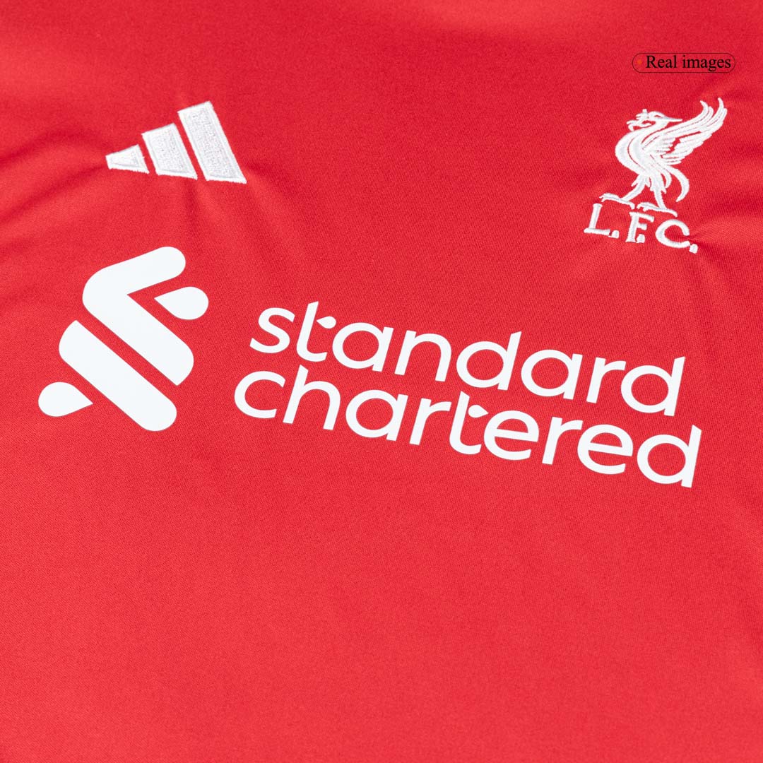 Liverpool Home Kids Soccer Jerseys Full Kit 2025/26