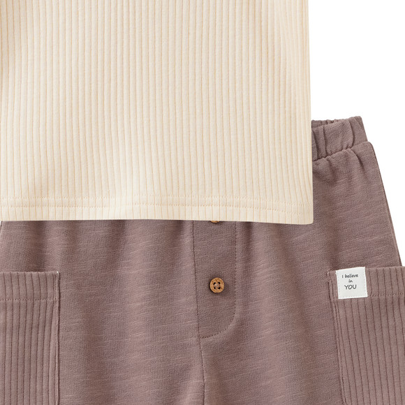 Topomini Pure Collection Newborn Set mit T-Shirt und Shorts