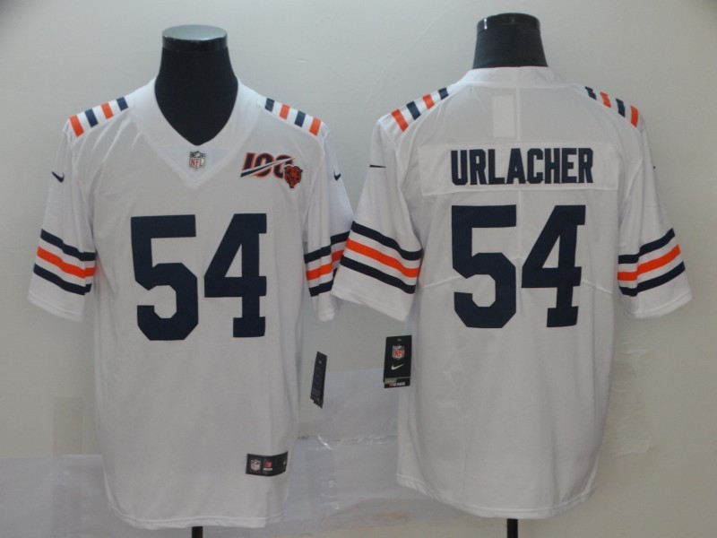 Men's Chicago Bears Brian Urlacher 2021 NFL Draft First Round Pick Alternate Jersey