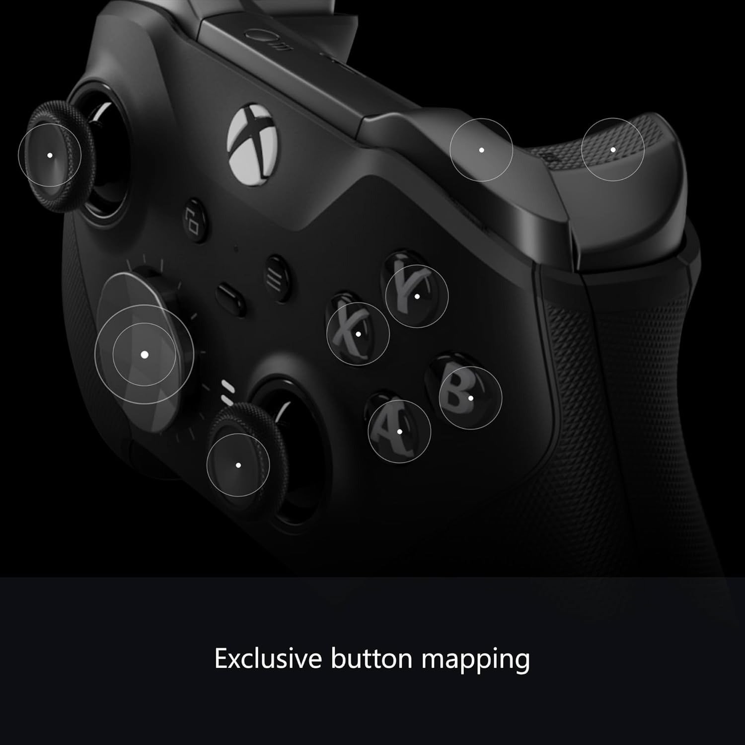 Wireless Gaming Controller | Elite Series 2 | Black | PC, and Android | Adjustable Thumbsticks | Trigger Locks