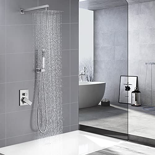 KES Shower System 12 Inch Rain Shower Head
