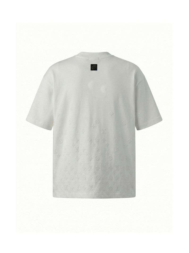 長めの丈 ゆったりフィットルイヴィトンメンズ半袖Tシャツ コピー  カジュアル ストリート系