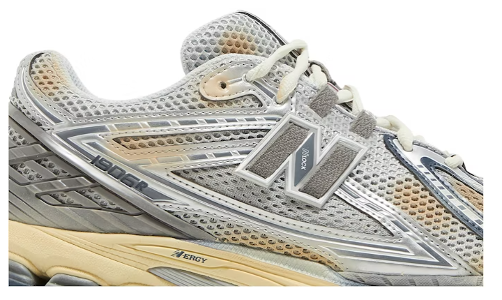 Thisisneverthat x New Balance 1906R Silver Vintage Cream M1906RTL Casual Running Shoes