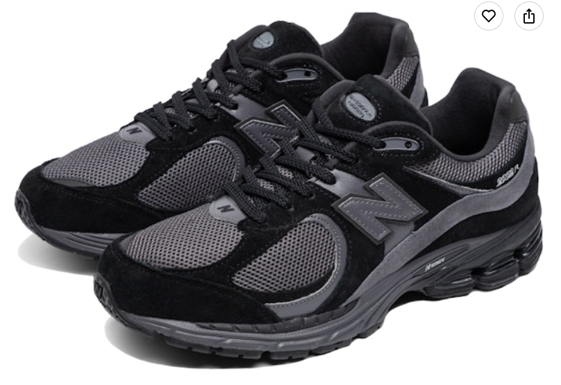 New Balance 2002R Black Magnet M2002RBL Casual Running Shoes