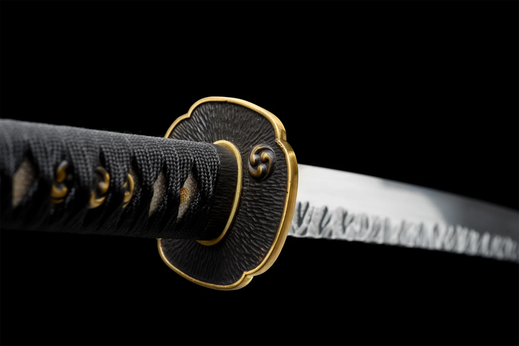 Blood Shadow Katana – Damascus Steel, Full Tang
