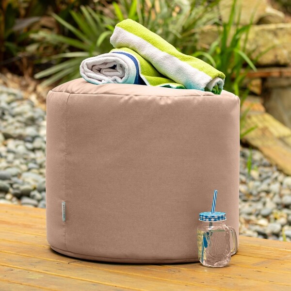 Jaxx Sunbrella Patio Bean Bag Pouf Ottoman