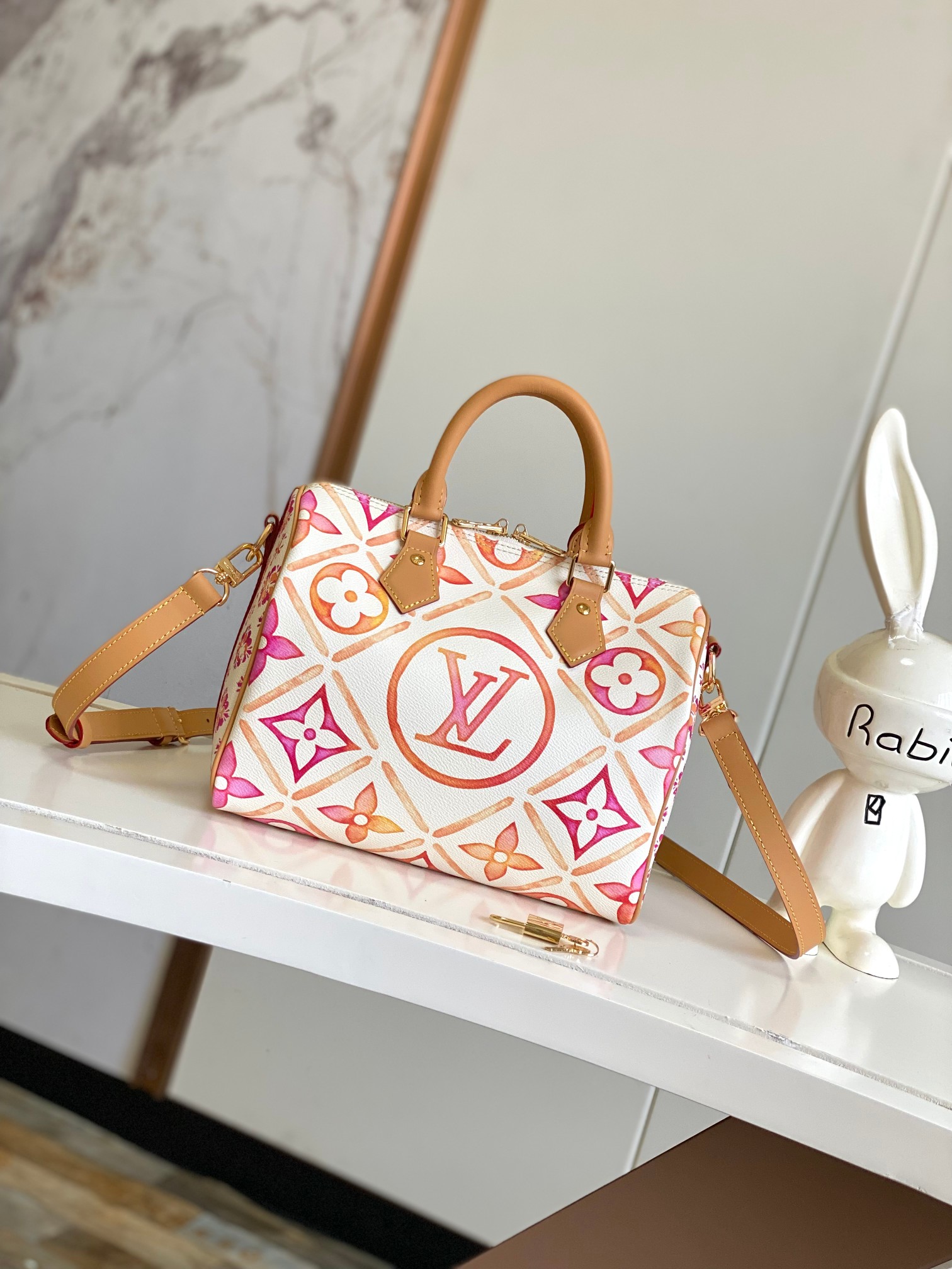 Top version LV Speedy Bandoulière 25 Monogram Tiles bag - cnluxepick