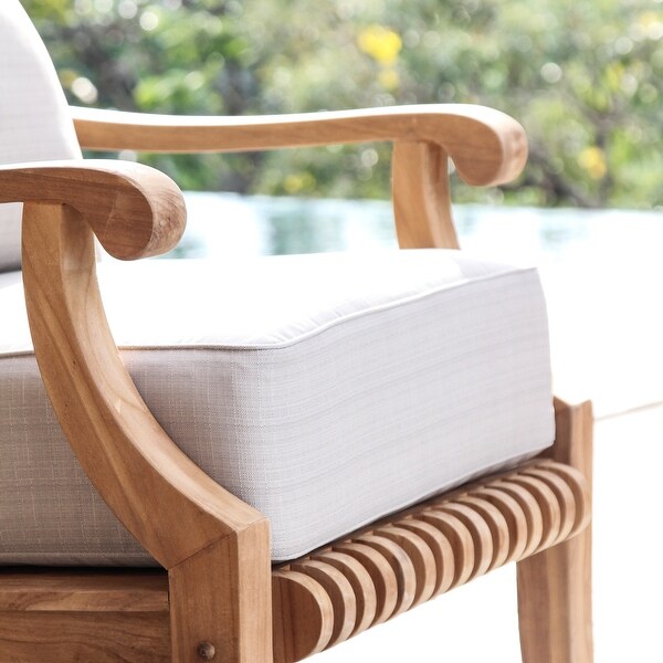 Cambridge Casual Chara 5piece Teak Patio Conversation Set