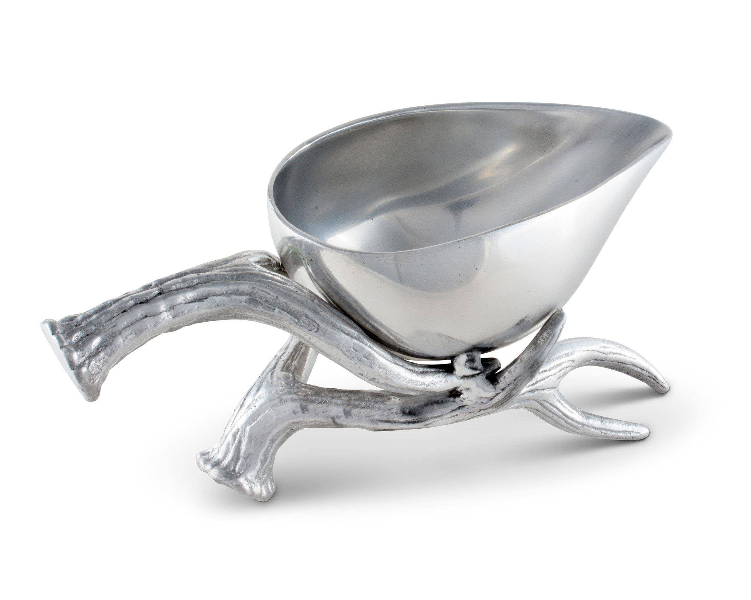 Arthur Court Designs Antler Gravy Boat