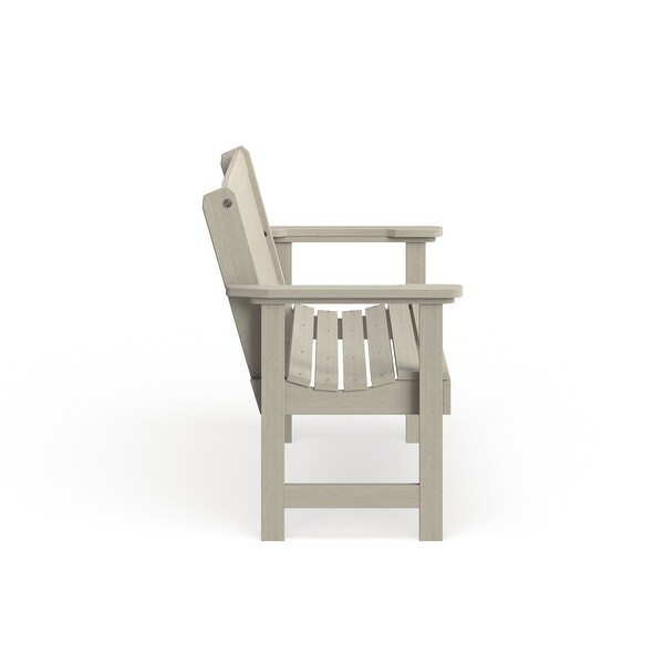 Lehigh 5foot Ecofriendly Synthetic Wood Garden Bench