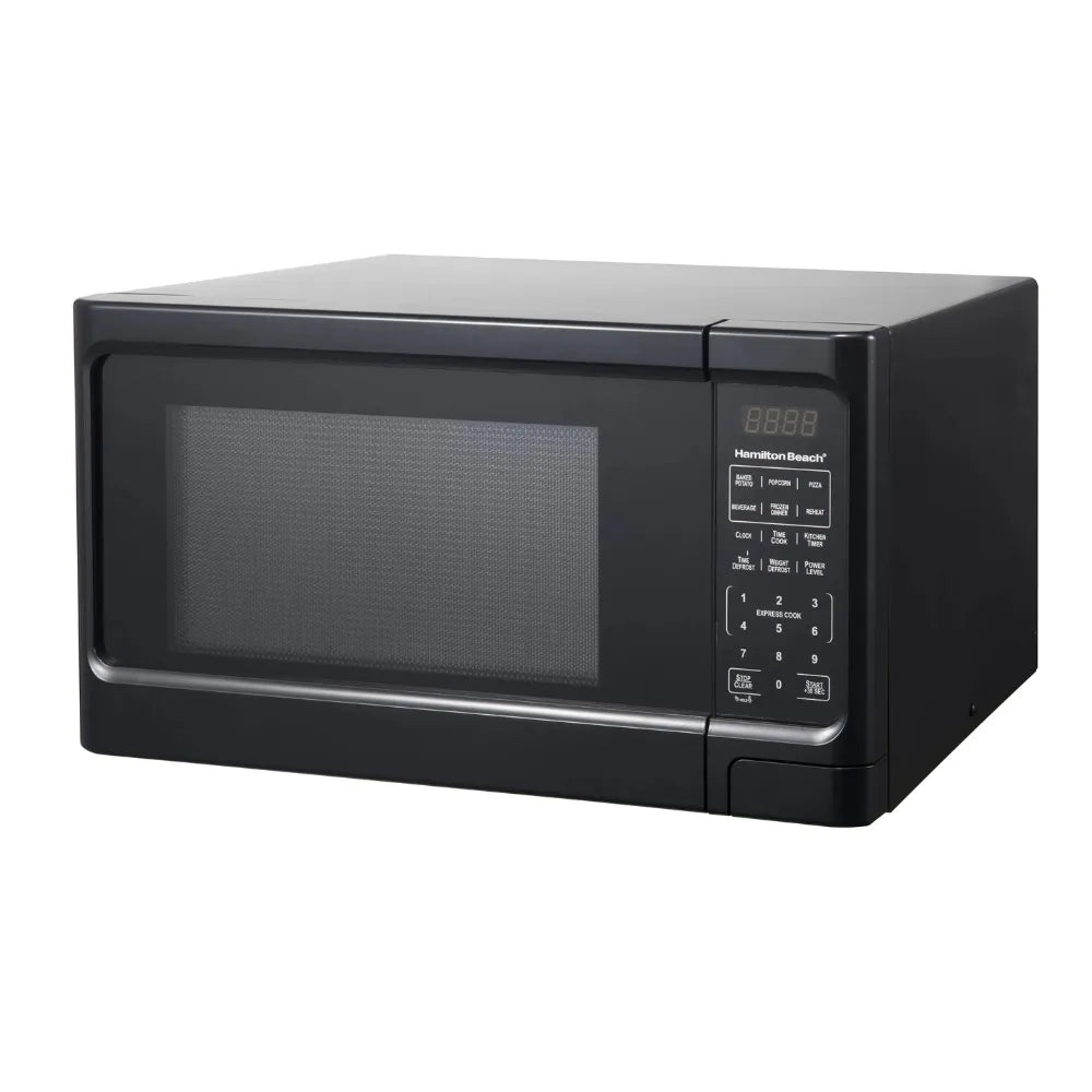 2026 Hamilton Beach 1.1 Cu. Ft. Sleek Black Digital Microwave - Effortless Touchpad Controls