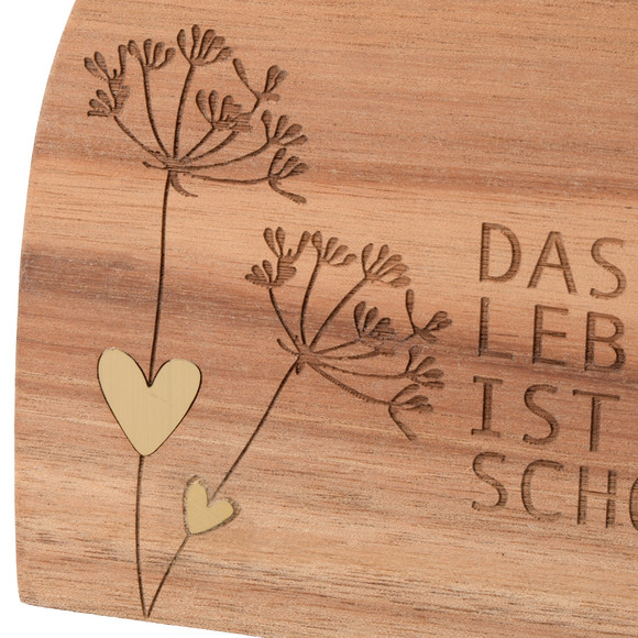 My Home Deko-Aufsteller Herz mit Spruch