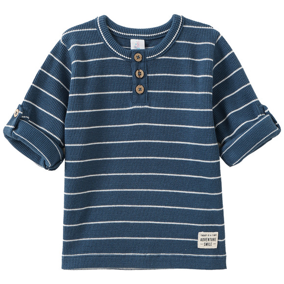 Topomini Baby Langarmshirt mit Knopfleiste