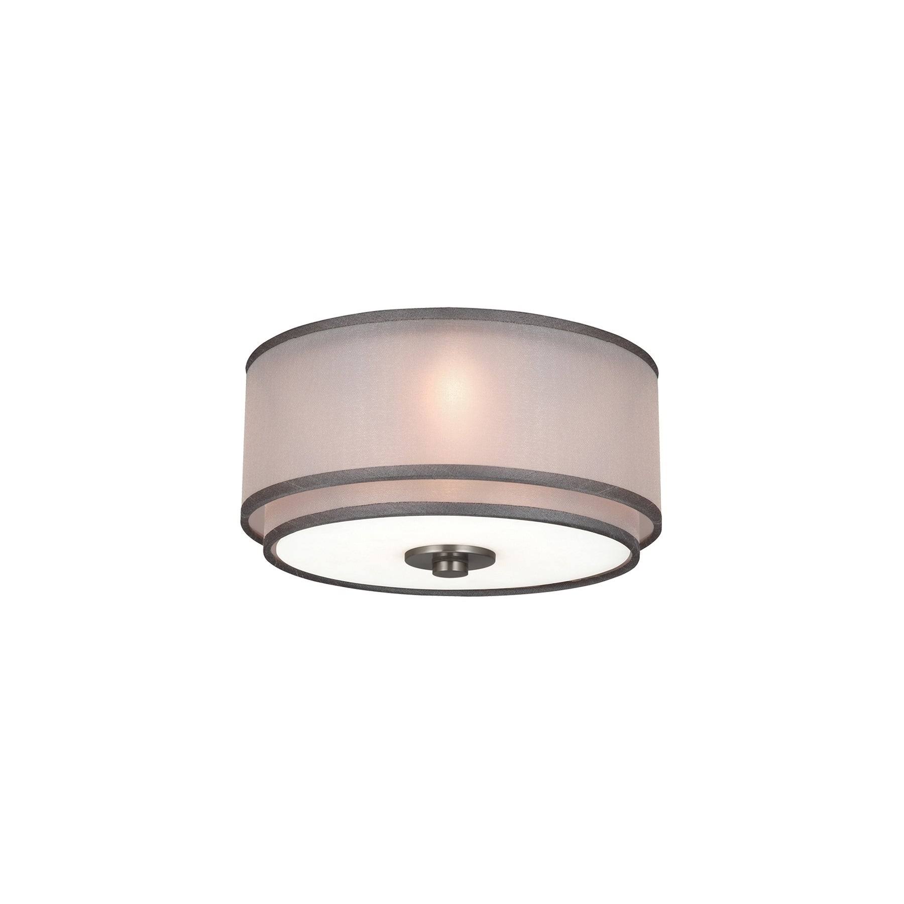 Monte Carlo 3-Light Brushed Steel Halogen Ceiling Fan Light Kit Mc236bs