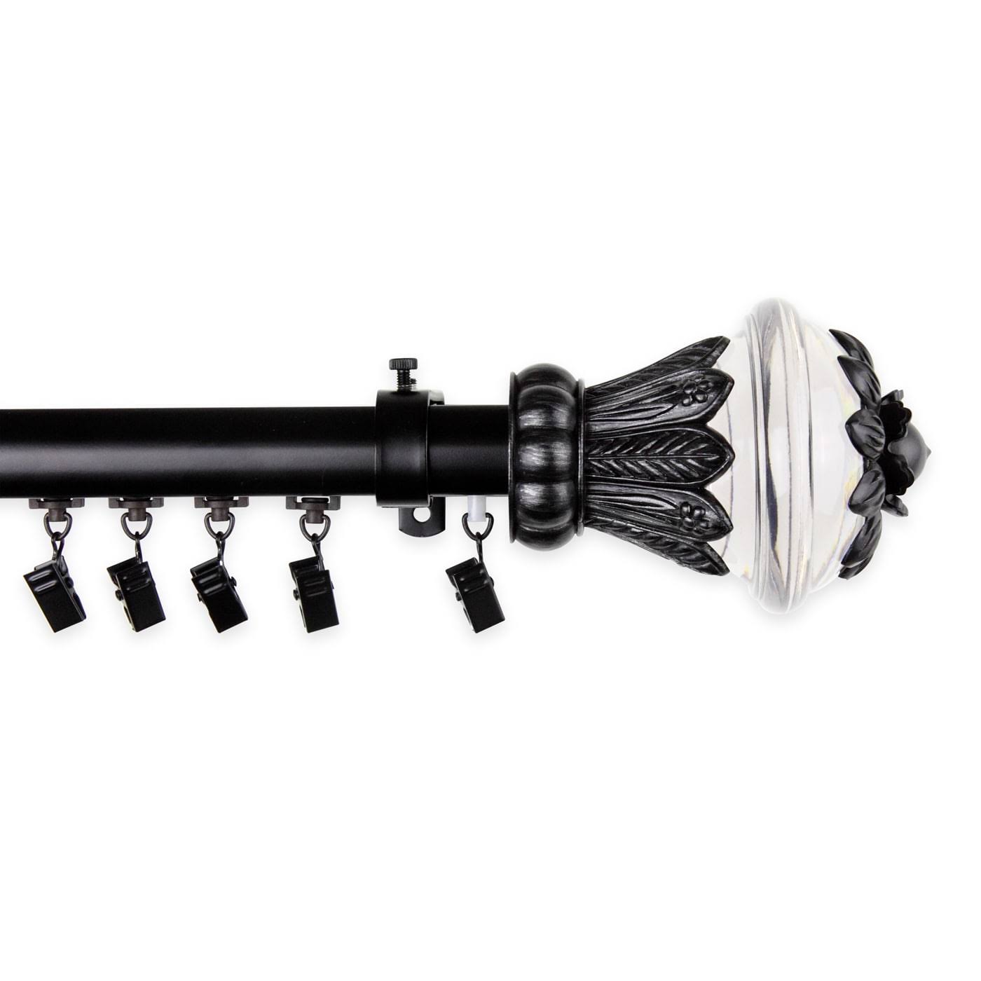 Rod Desyne Paradise Cordless Traverse Rod Black