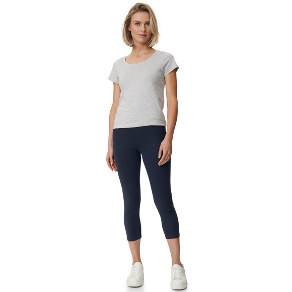 Famy 2 Damen 3/4-Leggings unifarben