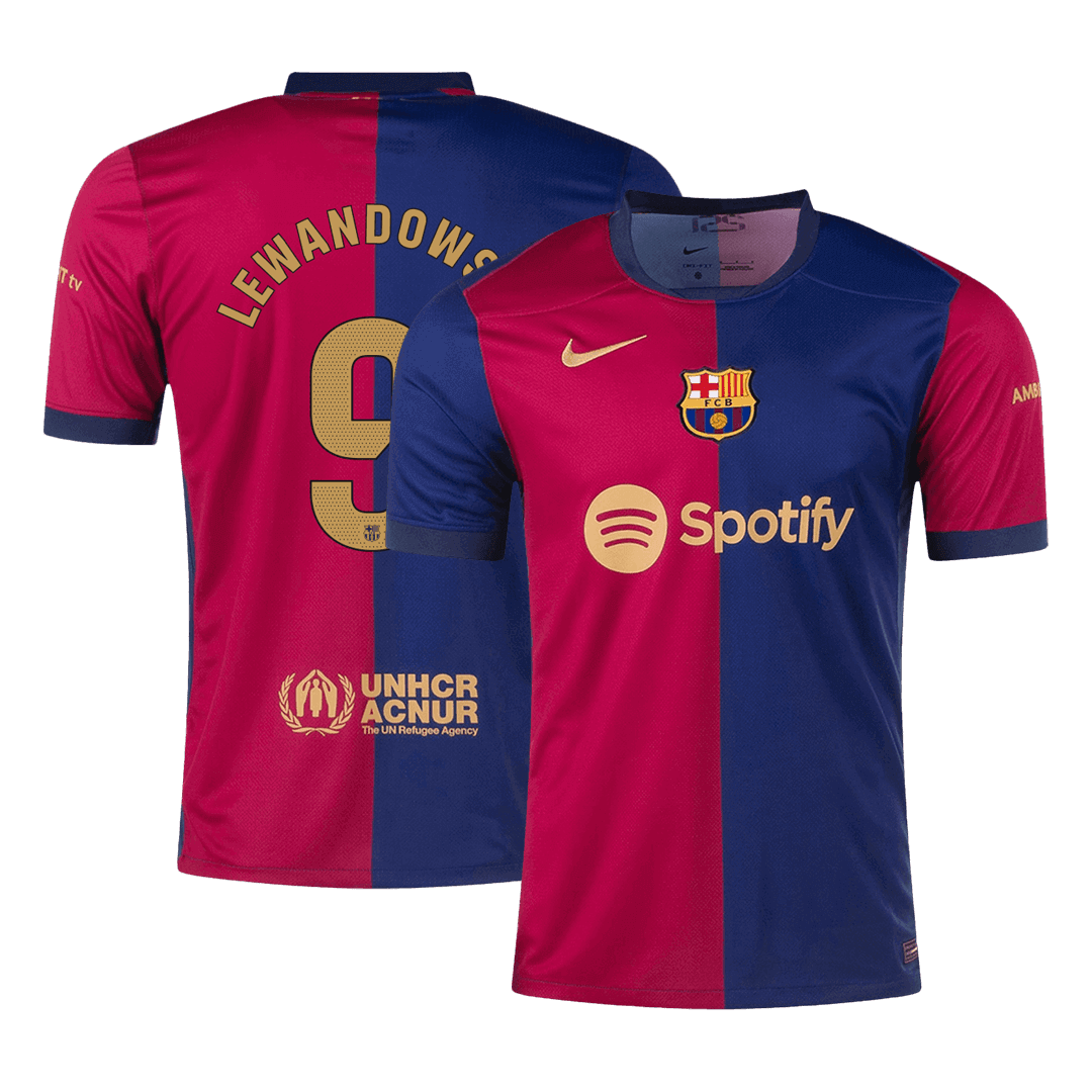 GAVI #6 Barcelona Home Soccer Jersey