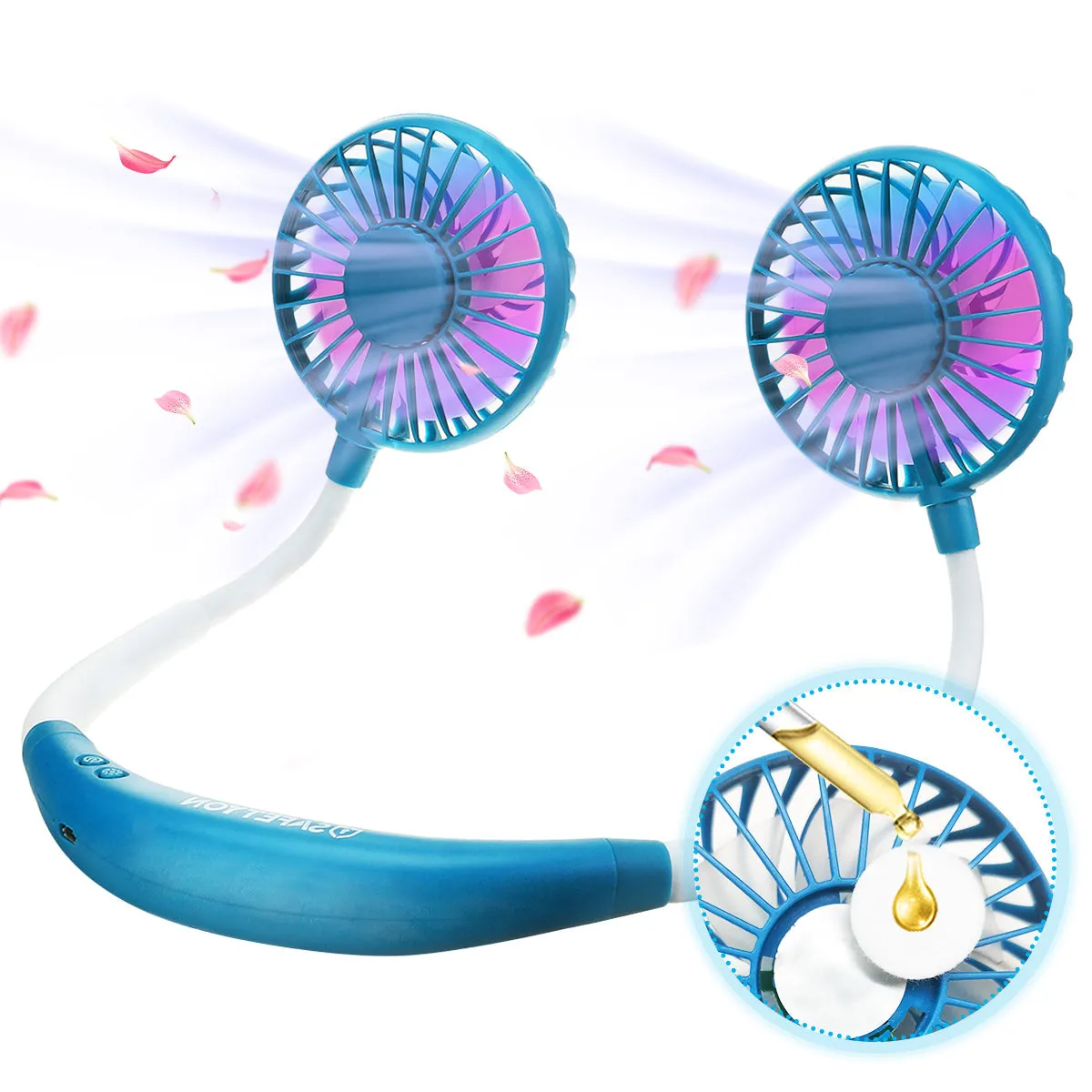 Neck Wearable Fan