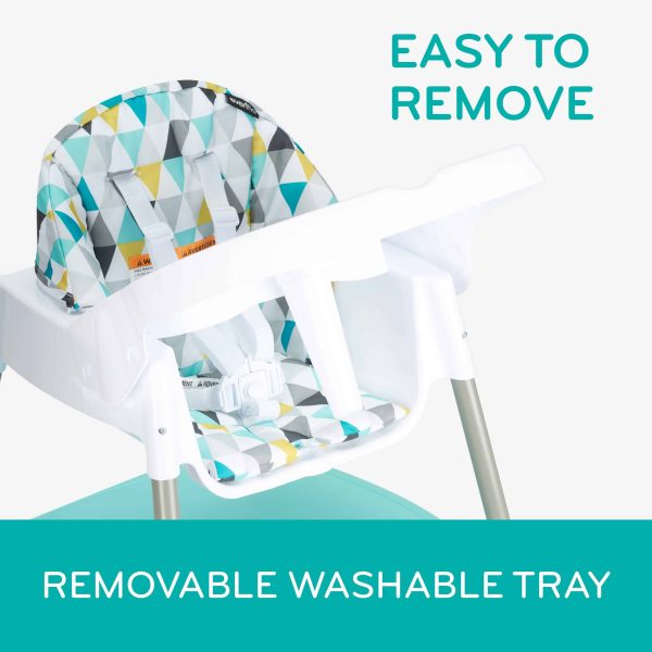 4-in-1 Eat   Grow Convertible High Chair, Polyester