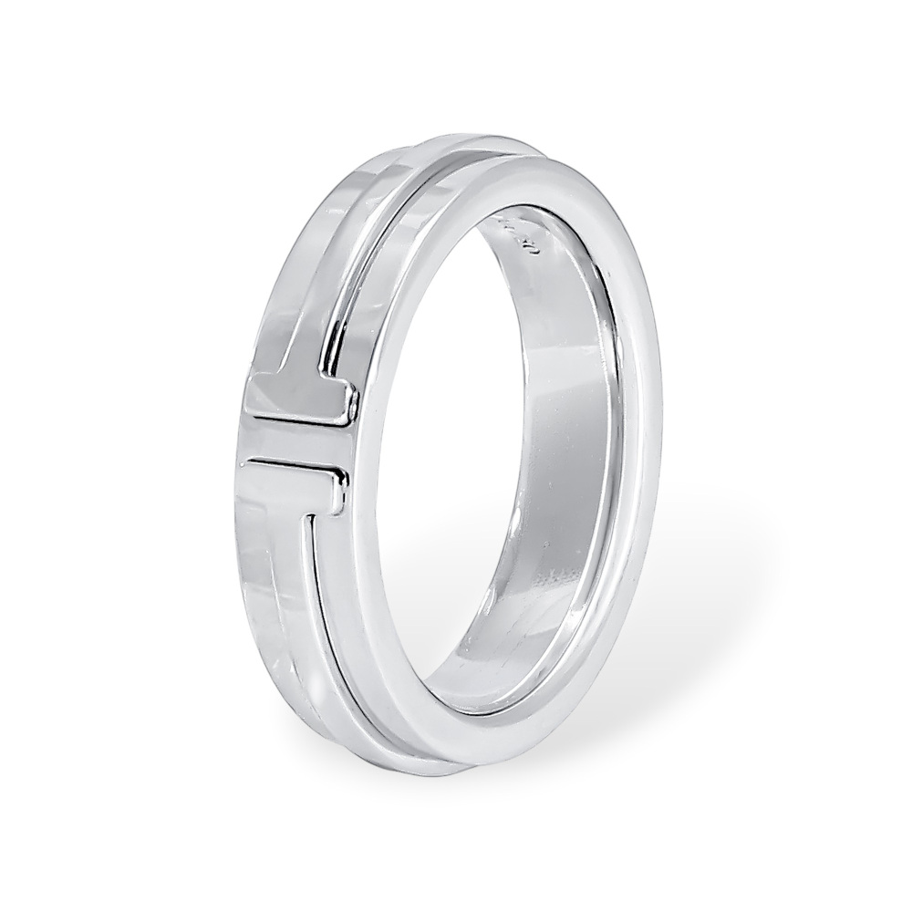 Tiffany & Co. Tiffany T Ring 18K White Gold 60151179